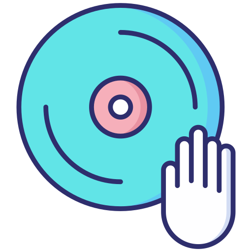 música de dj icono gratis