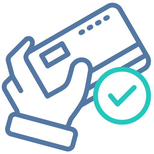 Debit card free icon