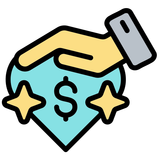 기부 무료 아이콘