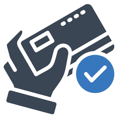 Debit card free icon