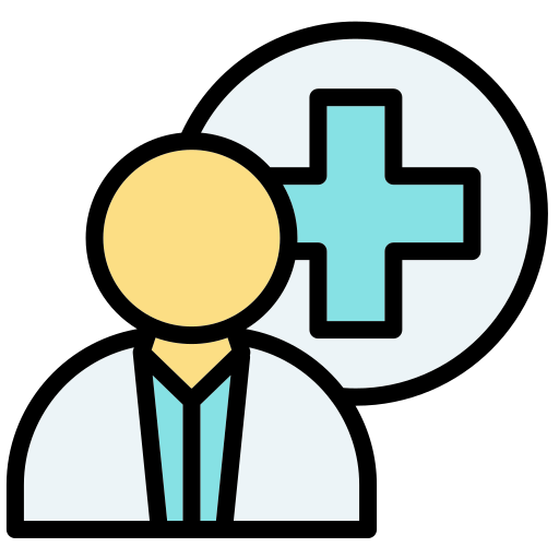 personal médico icono gratis