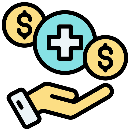 costo médico icono gratis