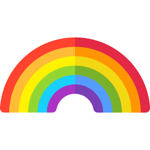 Arco iris icono gratis