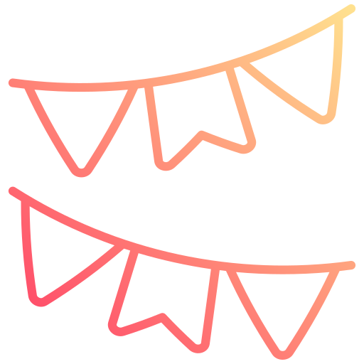 guirnaldas icono gratis