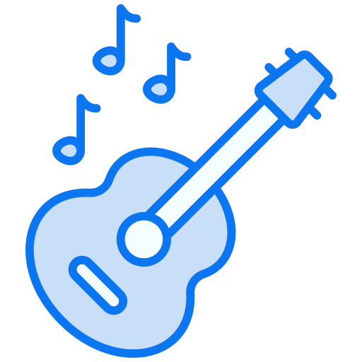 guitarras icono gratis