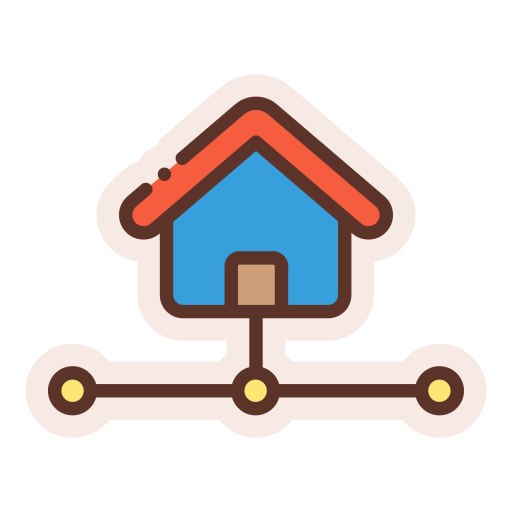 Home network free icon