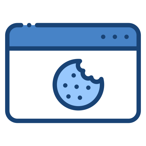 cookies del sitio web icono gratis