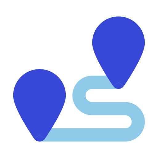 itinéraire Icône gratuit itinéraire Icône gratuit