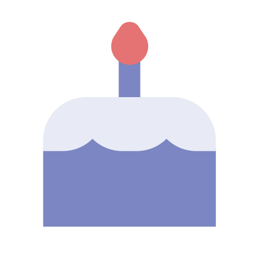 torta de cumpleaños icono gratis