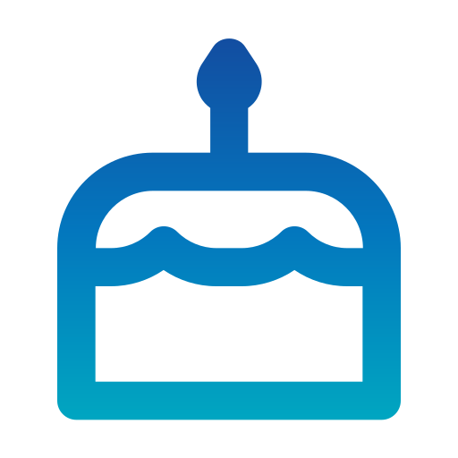 torta de cumpleaños icono gratis