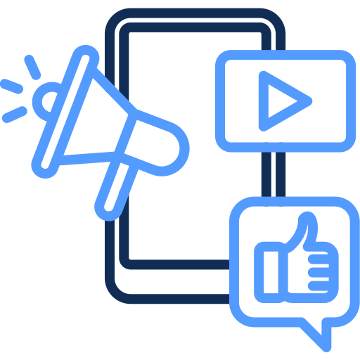 Audio marketing free icon Audio marketing free icon