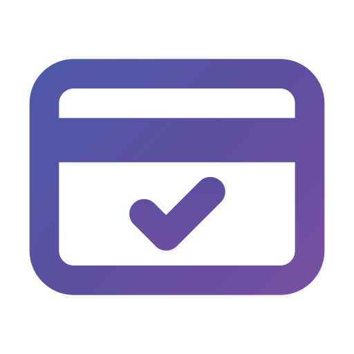 Credit card check free icon