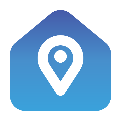 ubicación de la casa icono gratis