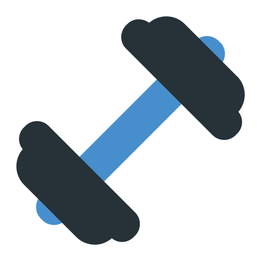 aptitud física icono gratis