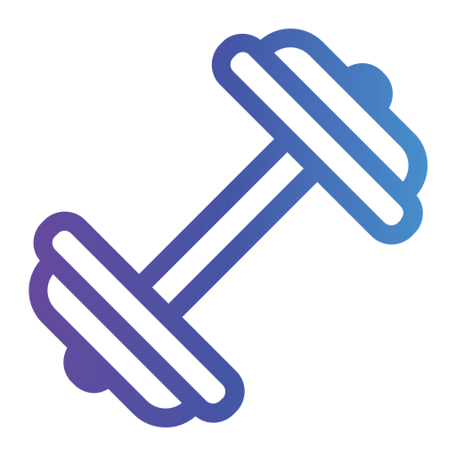 aptitud física icono gratis