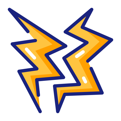 Lightning free icon Lightning free icon