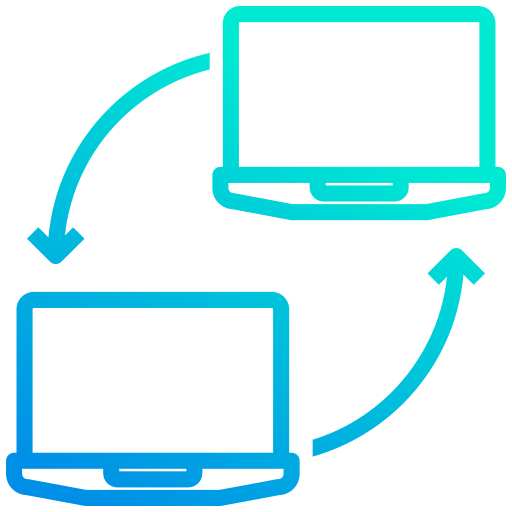 portabilidad de datos icono gratis