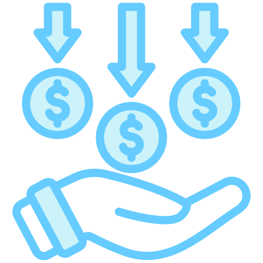 dividendo icono gratis