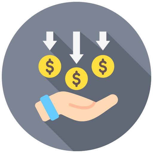 dividendo grátis ícone