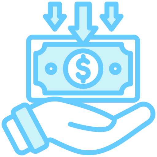 dividendo icono gratis