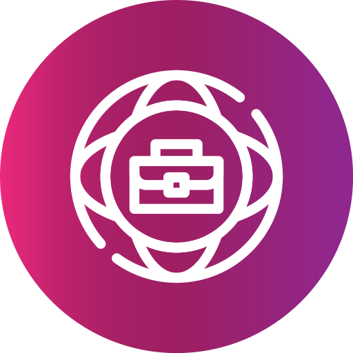 negocios internacionales icono gratis