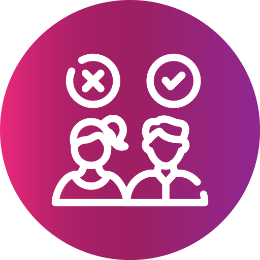 candidato icono gratis