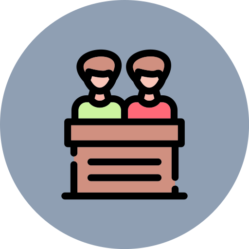 reunión icono gratis