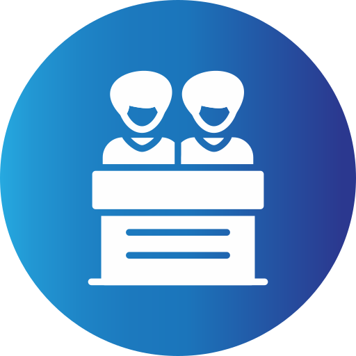 reunión icono gratis