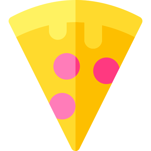 Rebanada de pizza icono gratis