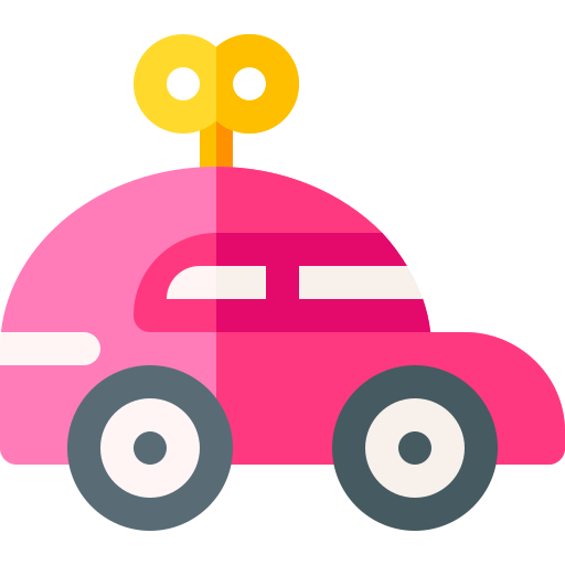 Toy car free icon