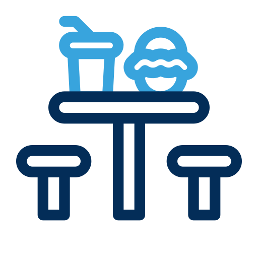 cafetería icono gratis