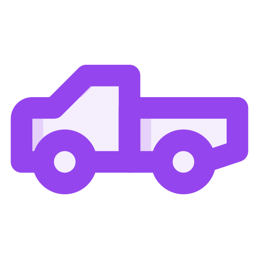 Pick up car free icon Pick up car free icon
