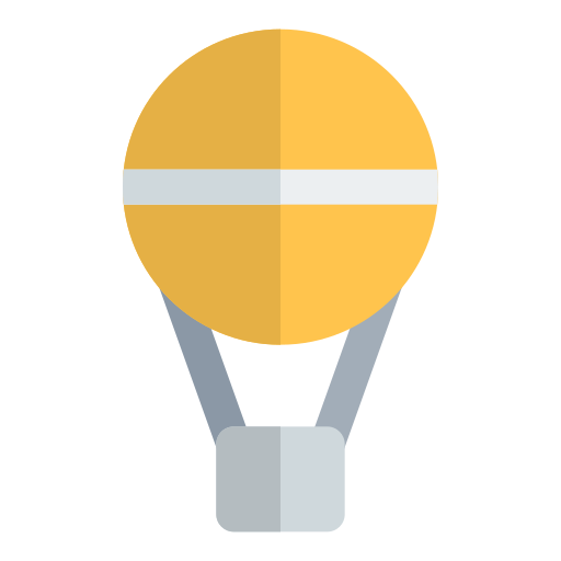 globo aerostático icono gratis