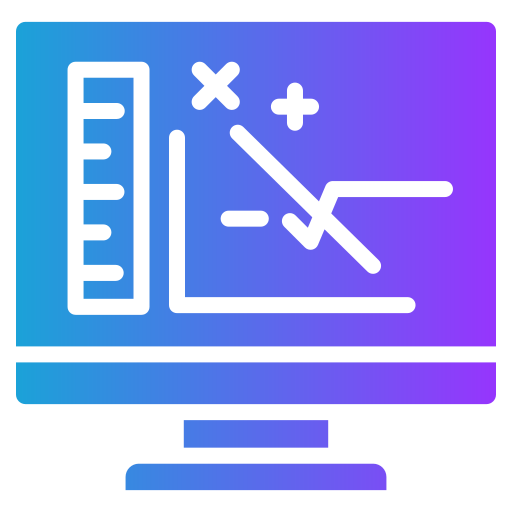 matemáticas icono gratis