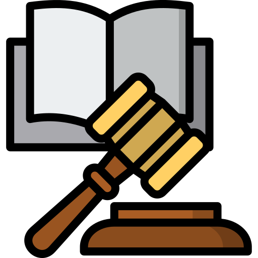 educación en derecho icono gratis