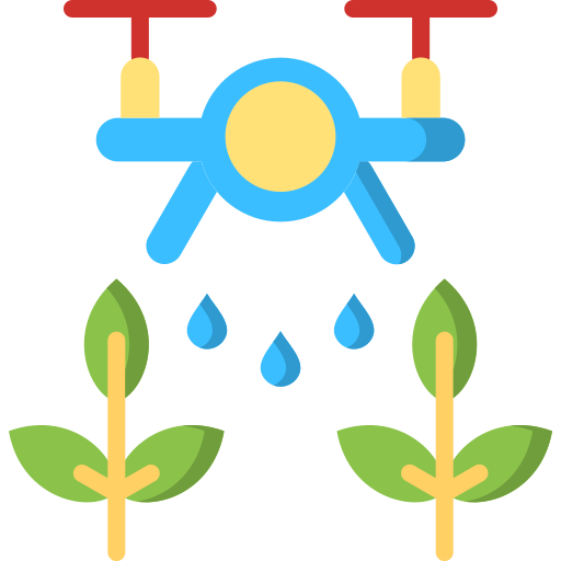 tecnología agrícola icono gratis
