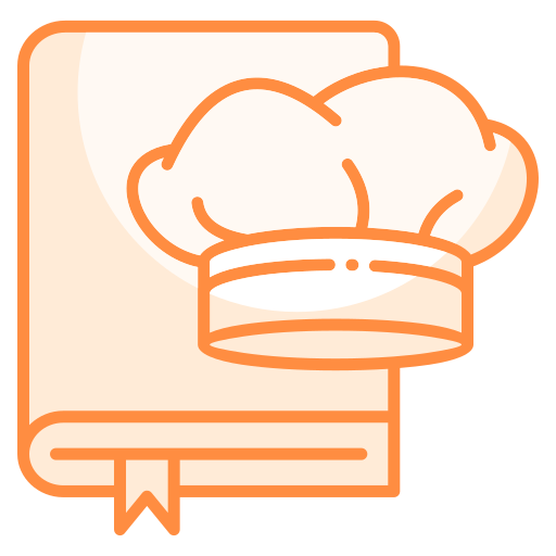 libro de recetas icono gratis
