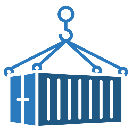 Shipping container free icon Shipping container free icon