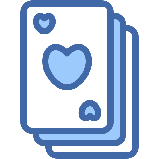 cartas de póquer icono gratis