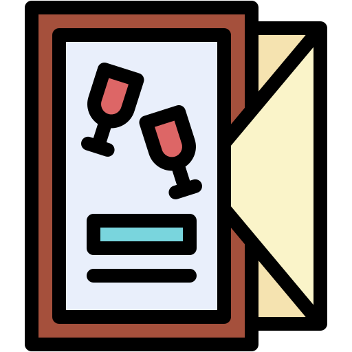 Greeting card free icon