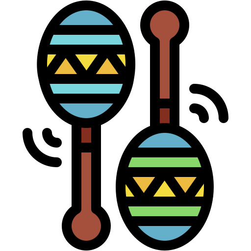 maracas icono gratis