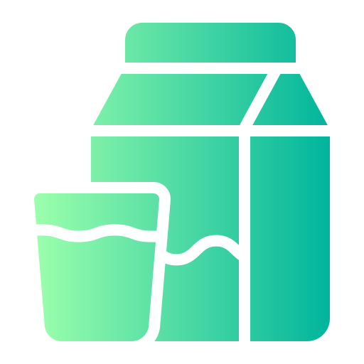 Milk free icon Milk free icon