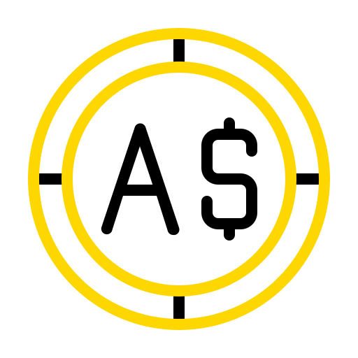 австралийский доллар бесплатно иконка