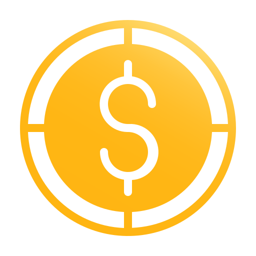 Dollar free icon