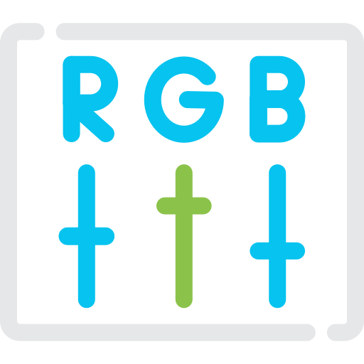 rgb icono gratis