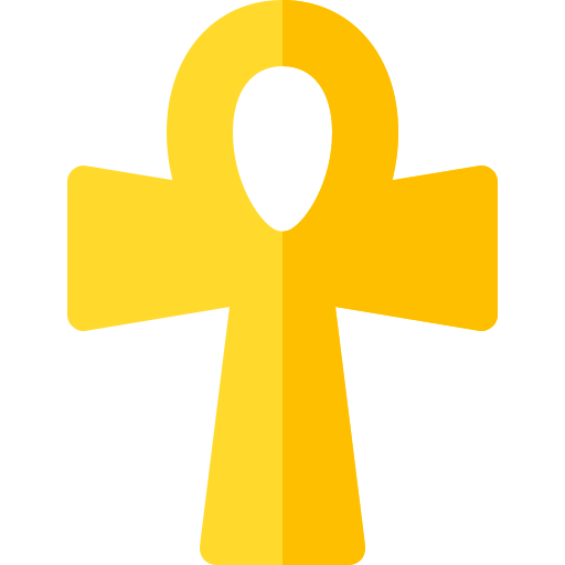 Ankh Basic Rounded Flat icon