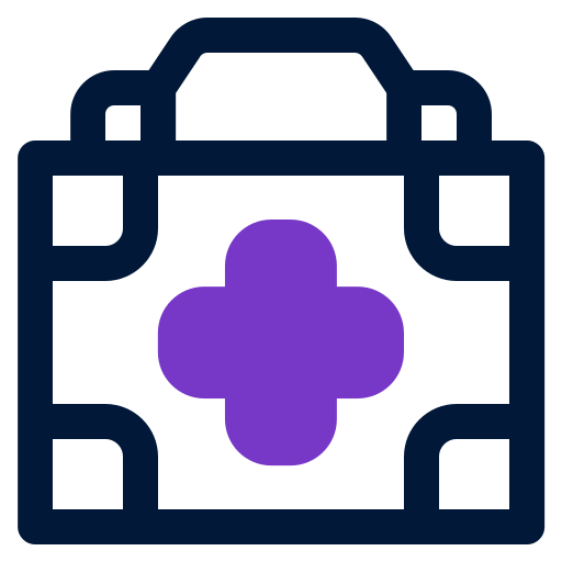 botiquín médico icono gratis