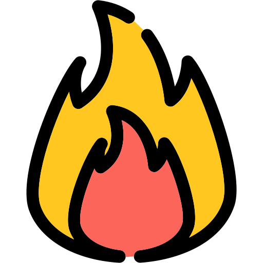 On fire free icon On fire free icon