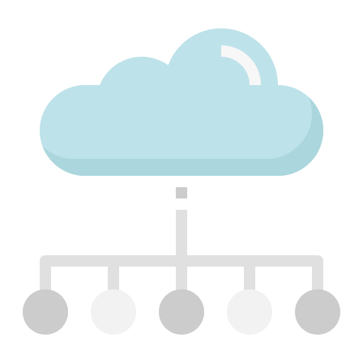 Cloud account free icon