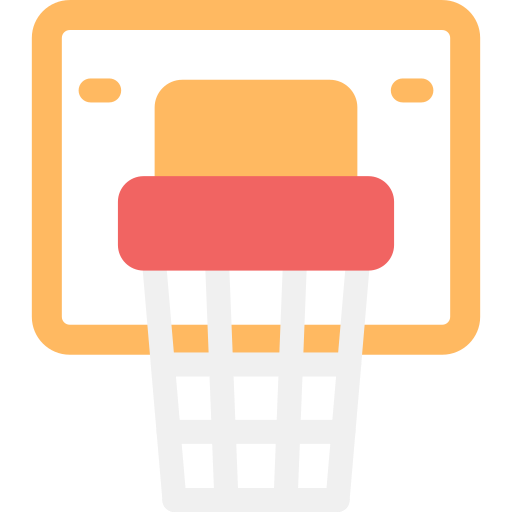 aro de baloncesto icono gratis